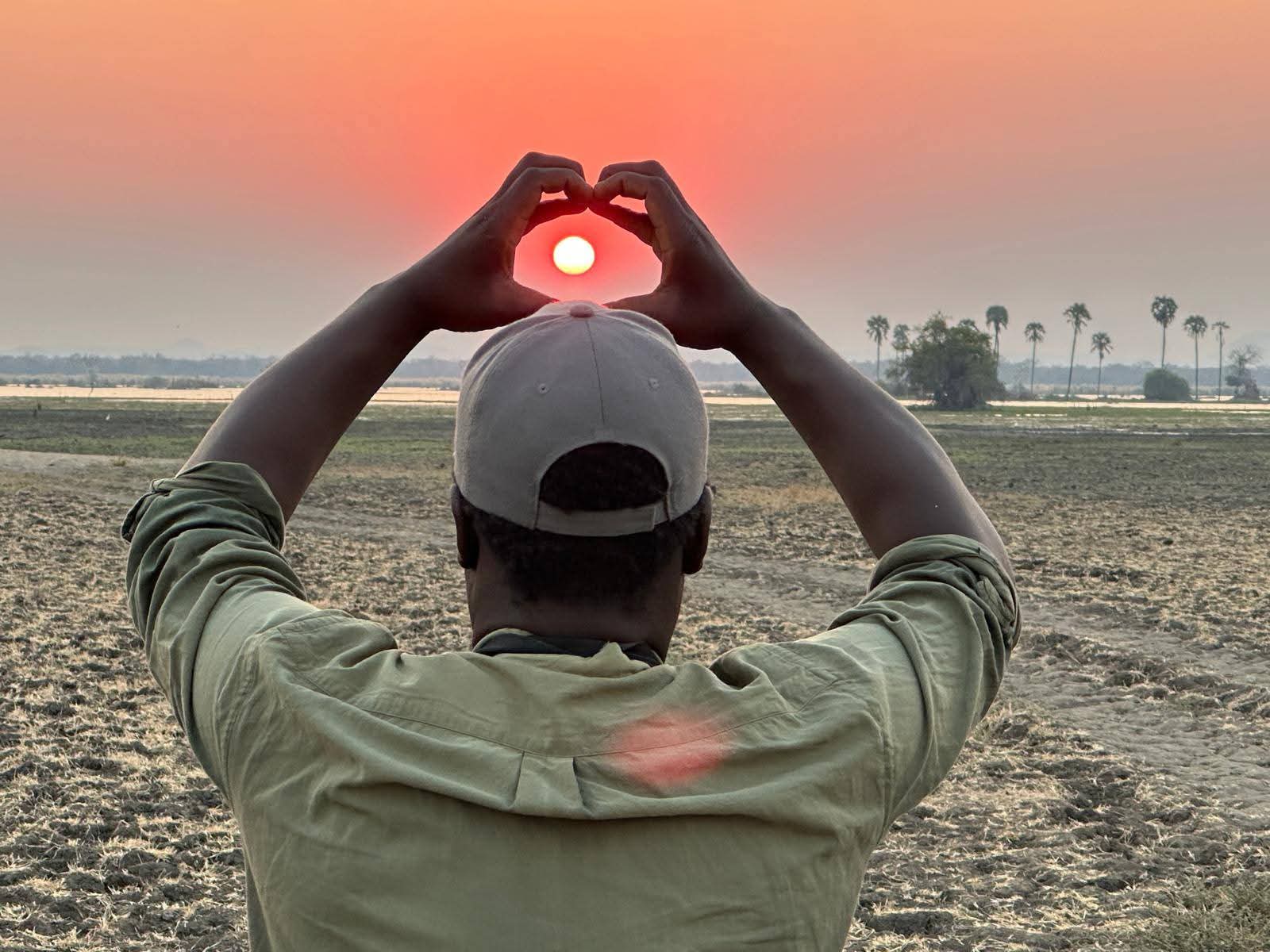 African travel moment