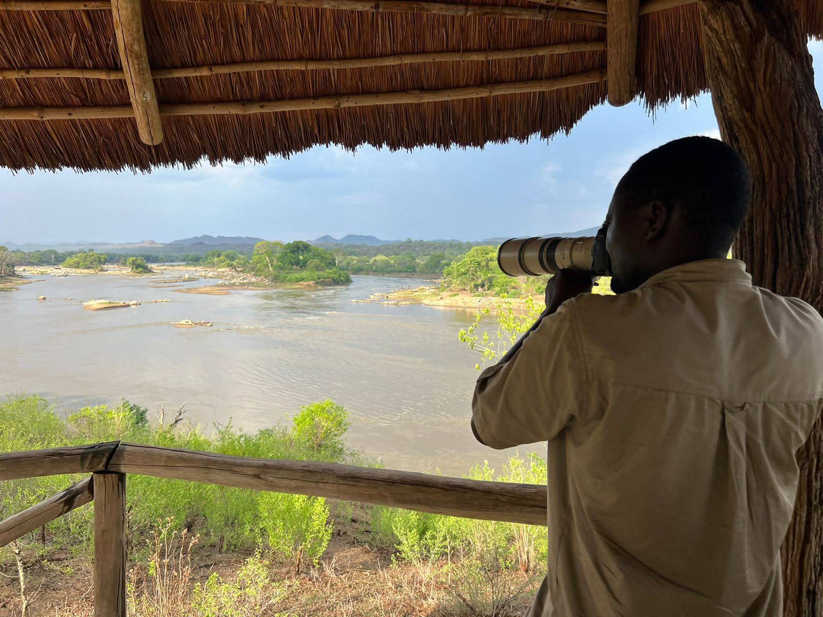 African travel moment