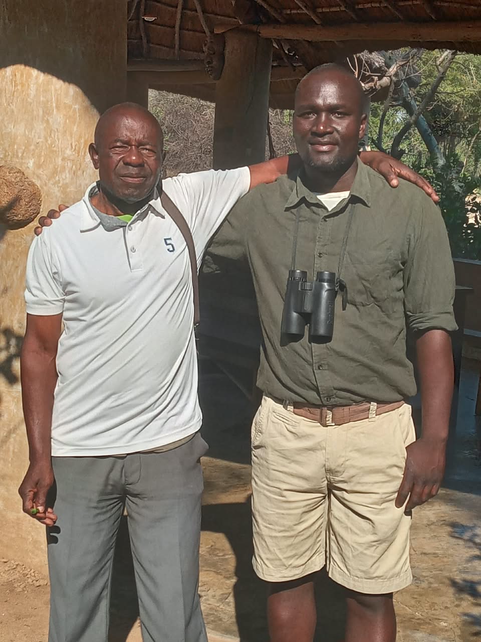 African travel moment